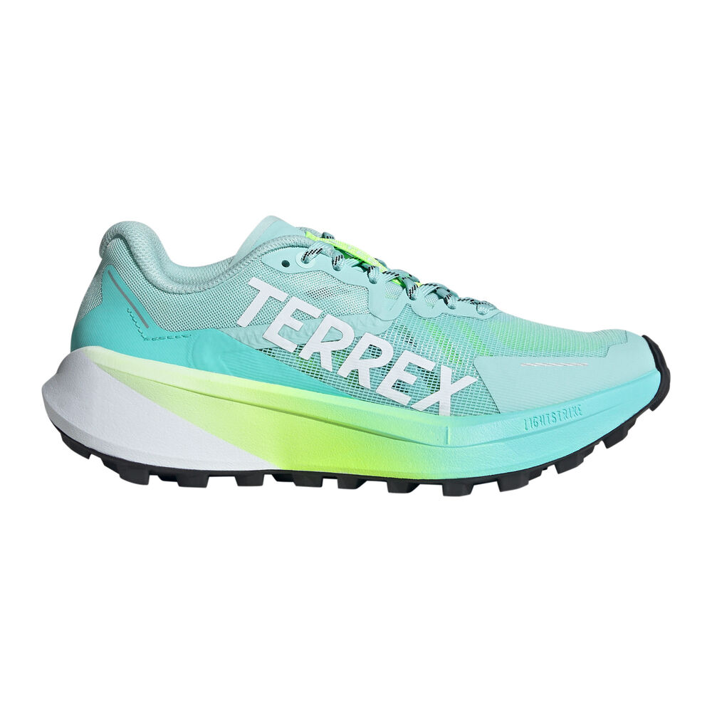 adidas Terrex Agravic 3 Zapatilla Trail Mujeres-Turquesa,Blanco