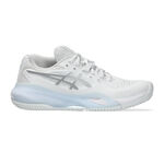 Zapatillas de tenis ASICS ASICS Gel-Resolution X Zapatilla Tierra Batida Mujeres-Blanco,Plateado