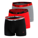 Ropa Nike Nike Everyday Stretch Trunk Calzoncillos tipo bóxer Pack de 3 Hombres - negro, rojo