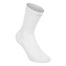 Fast Lightweight Crew Calcetines para correr Unisex - blanco, gris
