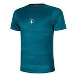 Ropa Quiet Please Quiet Please Create Receiver Wipe Camiseta De Manga Corta Hombres-Color Petróleo,Blanco