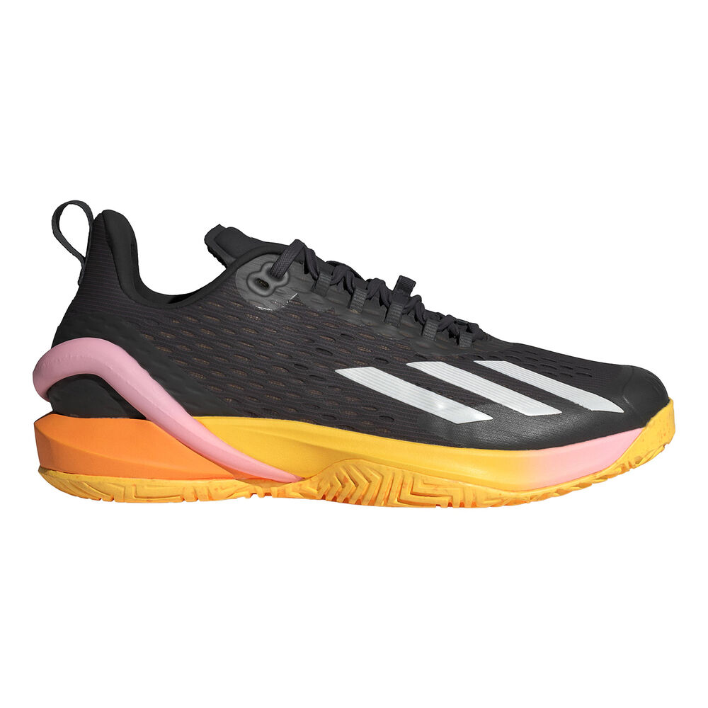 adidas Adizero Cybersonic Zapatilla Todas Las Superficies Hombres-Negro,Naranja