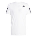 Ropa adidas adidas Club 3Stripes Camiseta de manga corta Hombres-blanco