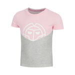 Ropa BIDI BADU BIDI BADU Mandisa Lifestyle Camiseta de manga corta Chicas - rosa, gris claro