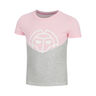 Mandisa Lifestyle Camiseta de manga corta Chicas - rosa, gris claro