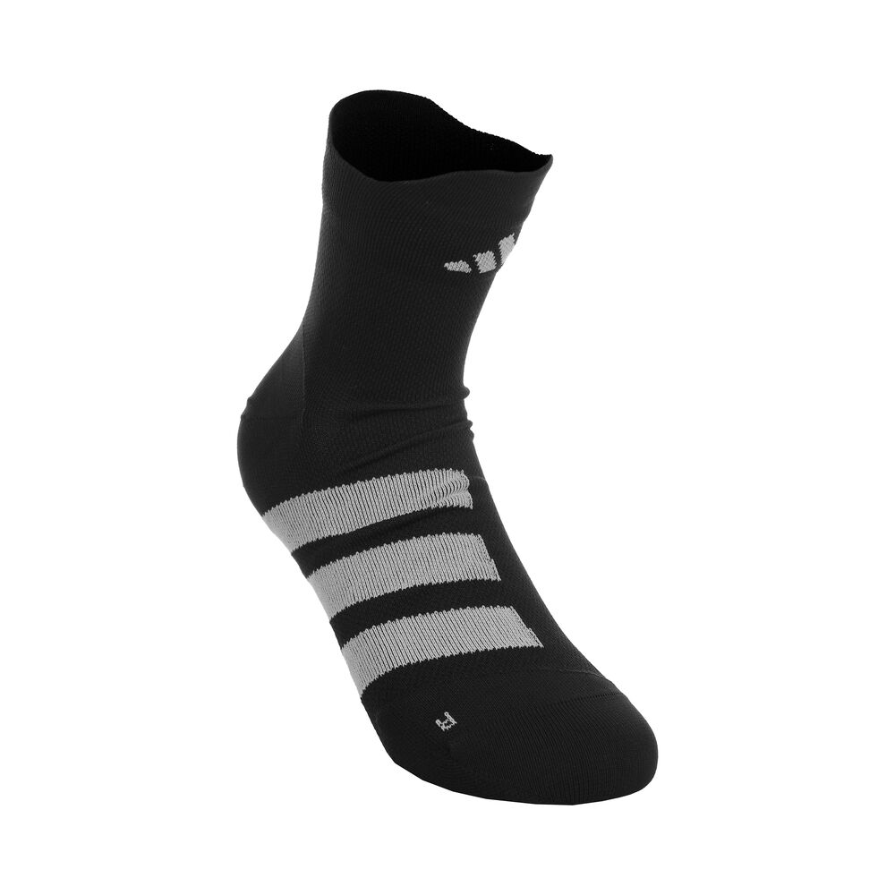 adidas Adizero Sock Calcetines Para Correr-Negro,Blanco