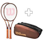 Pack Raqueta + Raquetero Wilson 2x PRO STAFF 97L V14 plus Schlägertasche