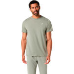 Ropa ASICS ASICS Spiral Embroidery Camiseta de running Hombres-verde