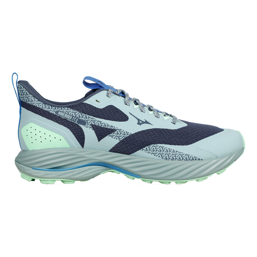 Mizuno Wave Rider TT 2 Zapatilla Trail Hombres - Color Petróleo, Azul