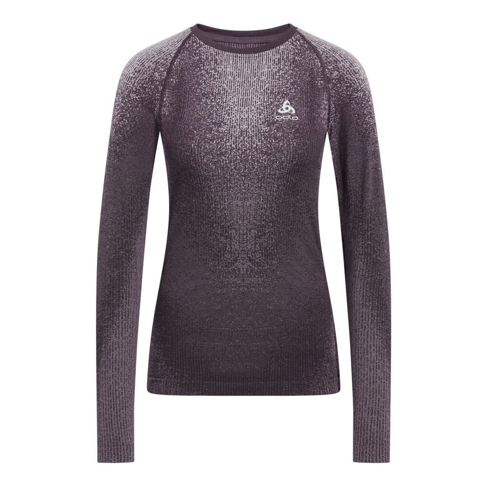 Odlo Performance Warm Blackcomb Crew Neck Chaleco Mujeres-Gris