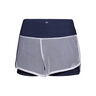 Efia Tech (2in1) Shorts Mujeres-Azul Oscuro,Blanco
