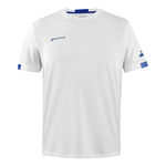 Ropa Babolat Babolat Play Crew Neck Camiseta De Manga Corta Hombres-Blanco