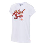 Ropa Roland Garros Roland Garros Camiseta De Manga Corta Mujeres-Blanco