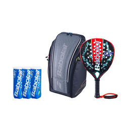 Tech Viper Juan Lebron plus Schlägertasche plus 3x Balldose