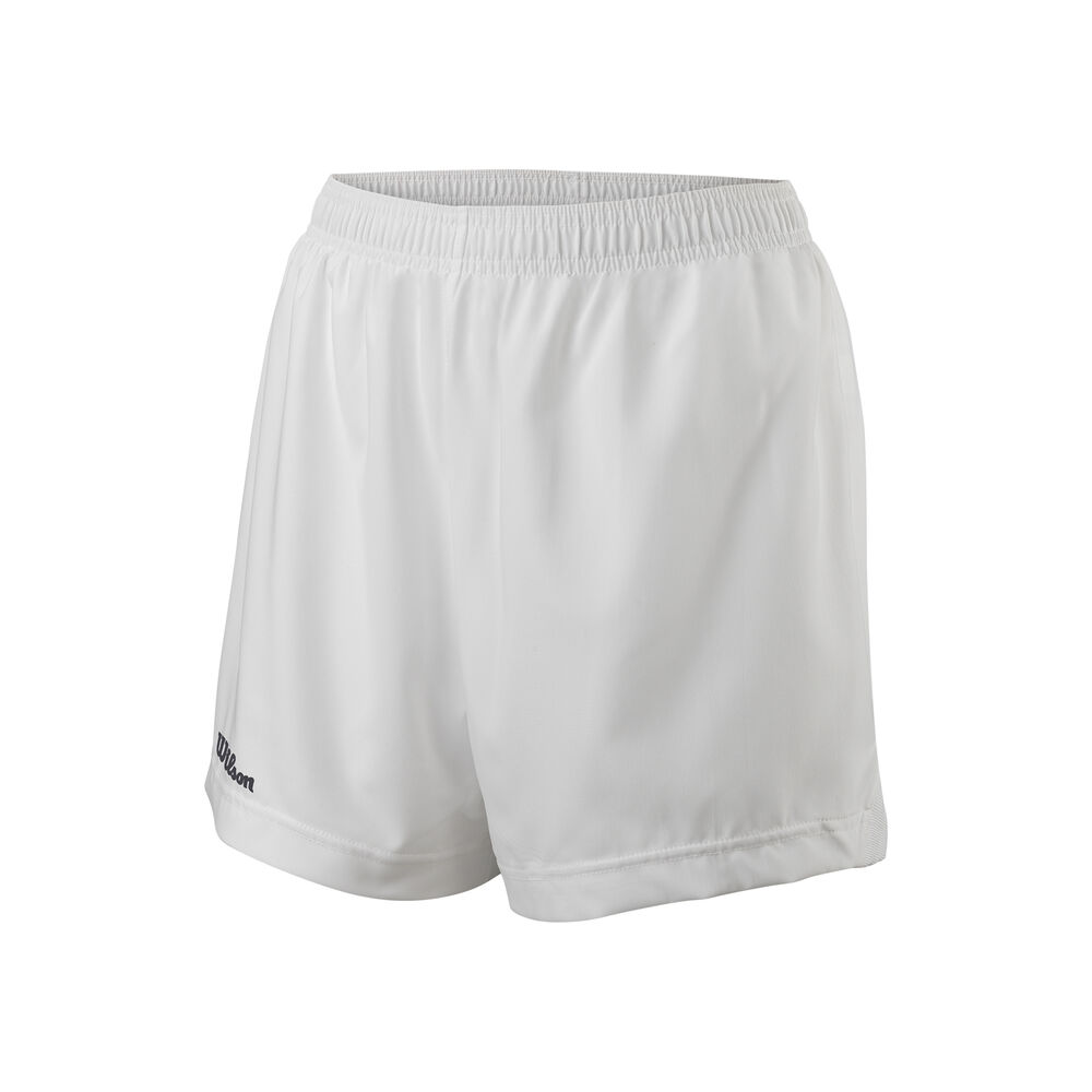Wilson Team II 3.5 Shorts Mujeres-Blanco