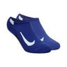Multiplier No-Show Socks Calcetines Para Correr Pack De 2-Multicolor,Azul