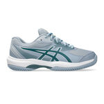 Zapatillas de tenis ASICS ASICS GEL-GAME GS/OC Zapatilla tierra batida Ni&ntilde;os-gris, gris oscuro