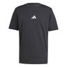 Essentials Small Logo Camiseta De Manga Corta Hombres-Negro