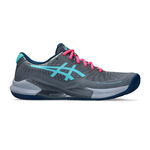 Zapatillas de pádel ASICS ASICS Gel-Challenger Zapatilla De Pádel Hombres-Gris,Azul Claro