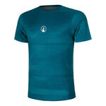 Ropa Quiet Please Quiet Please Create Receiver Wipe Camiseta De Manga Corta Hombres-Color Petr&oacute;leo,Blanco