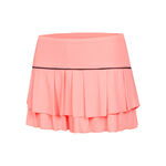 Ropa Lucky in Love Lucky in Love Pleat Tier With Piping Falda Mujeres-Albaricoque,Negro