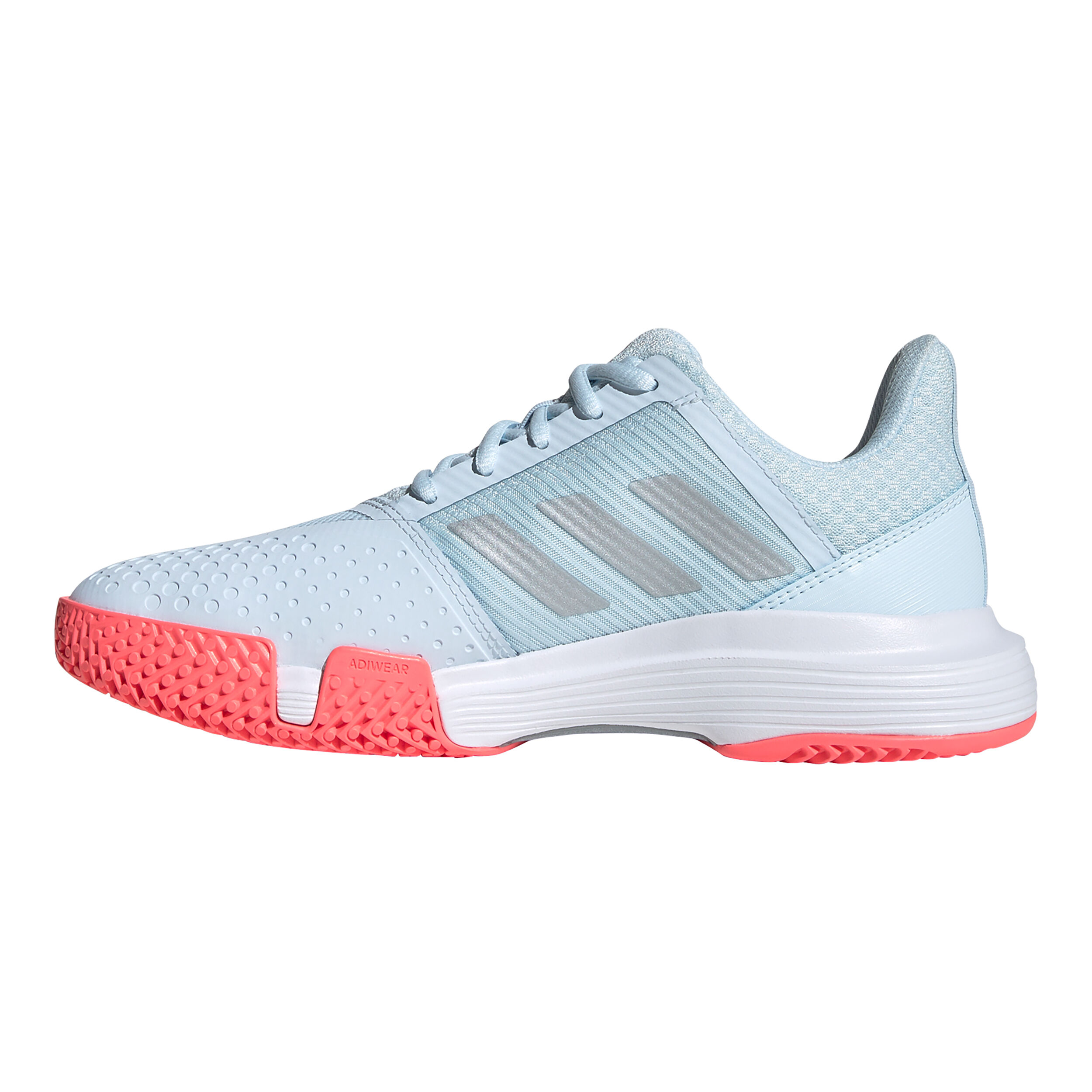 Courtjam Bounce Zapatilla Todas Las Superficies Mujeres Azul Claro
