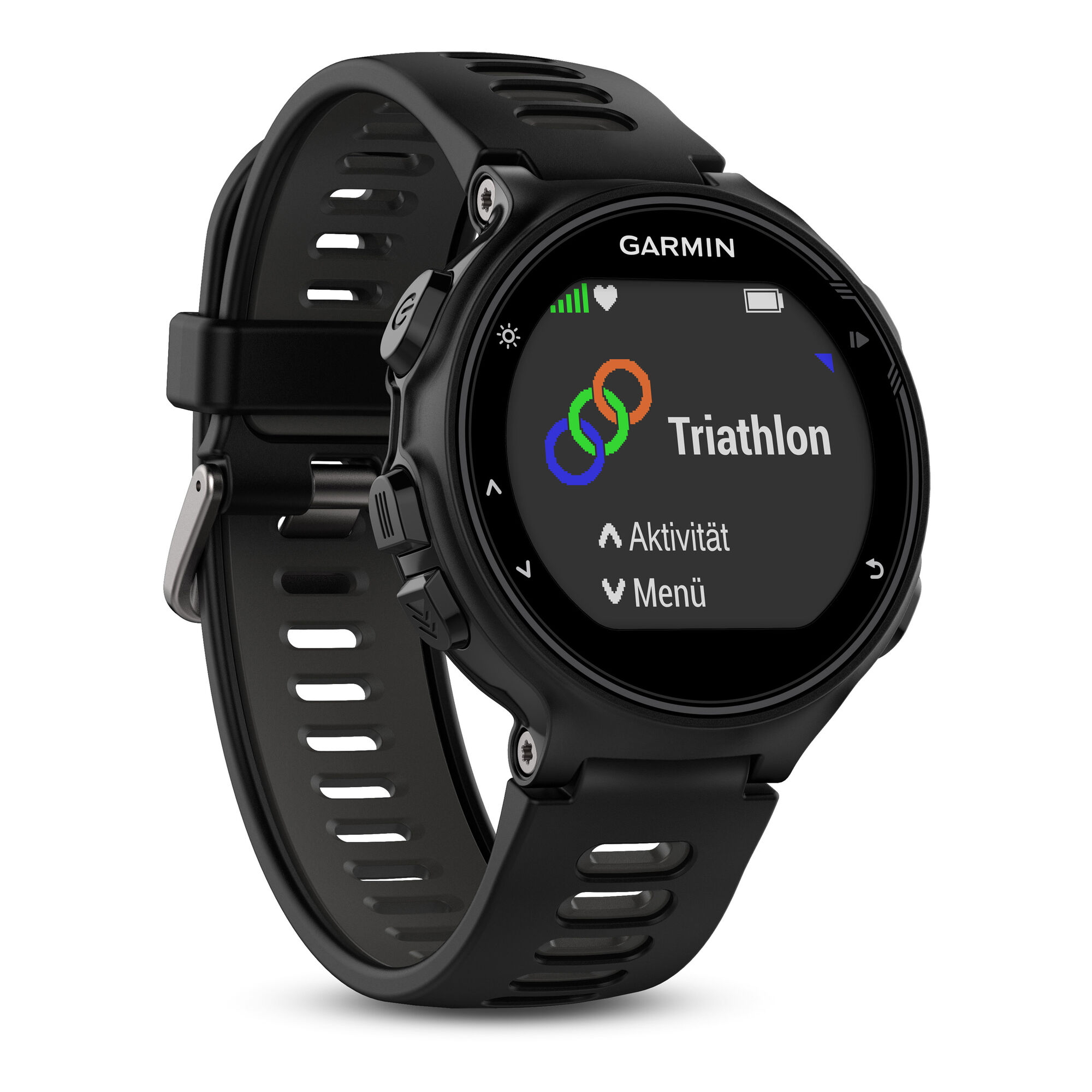 mesa Organo café Garmin Forerunner 735 XT Reloj Con Pulsómetro - Negro, Gris compra online |  Tennis-Point