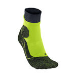 Ropa Falke Falke RU Trail Calcetines Para Correr Hombres-Amarillo Neón