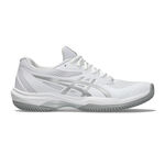 Zapatillas de tenis ASICS ASICS Game FF Zapatilla tierra batida Mujeres - blanco, plateado