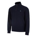 Ropa Lacoste Lacoste Urban Lifestyle Half Zip Camiseta De Manga Larga Hombres-Azul Oscuro