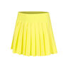 Love Pleated Falda Mujeres - amarillo, blanco