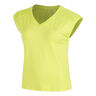 Maisie Camiseta De Manga Corta Mujeres-Amarillo