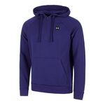Ropa Under Armour Under Armour UA Rival Fleece 1/2 Zip Sudadera Con Capucha Hombres-Azul Oscuro
