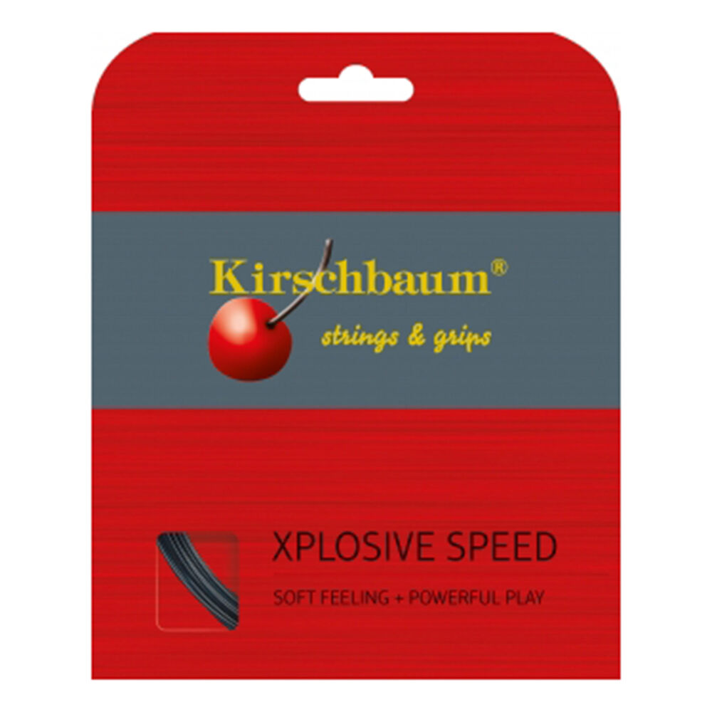 Kirschbaum Xplosive Speed Sets Individuales-Negro