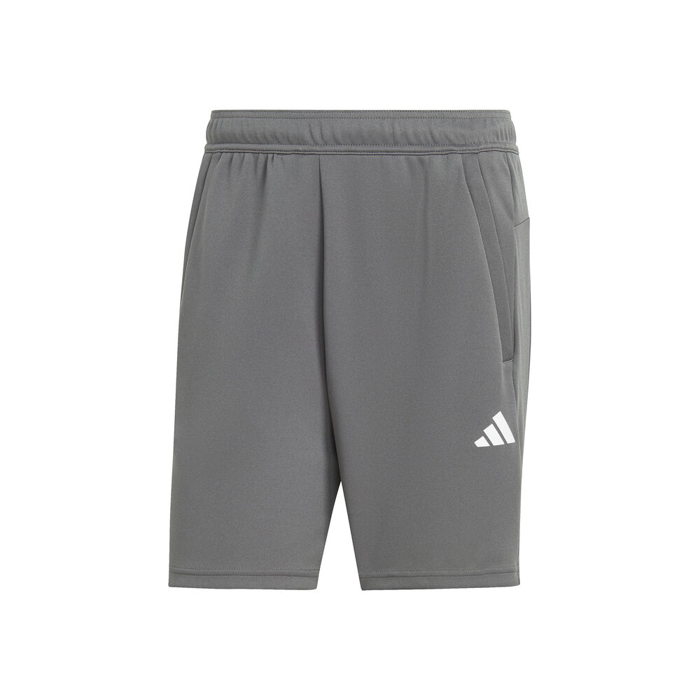 adidas Training Essentials Stretch 7in Shorts Hombres-Gris Oscuro
