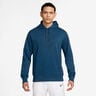Court Dri-Fit Heritage Sudadera Con Capucha Hombres-Azul-gris