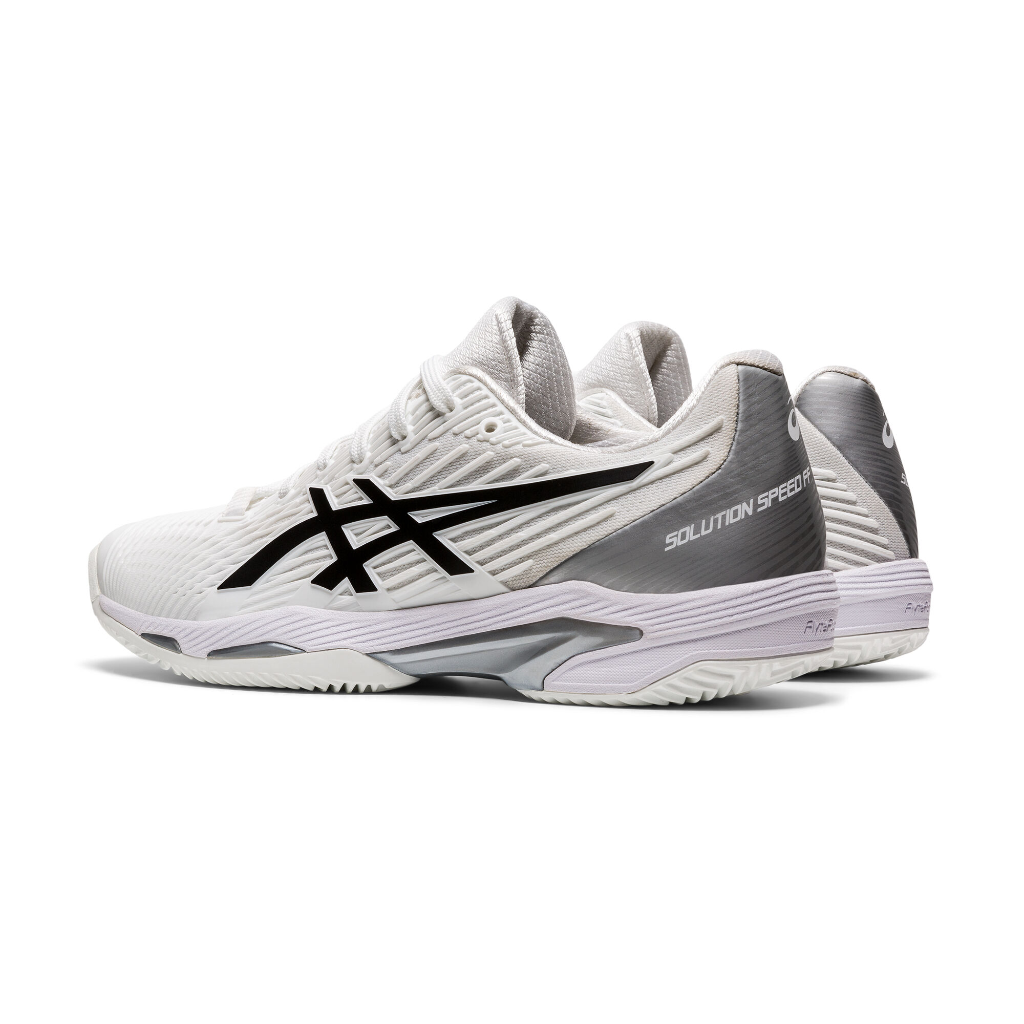 ASICS Solution Speed FF Zapatilla Tierra Batida Mujeres - Blanco, Negro | Tennis-Point