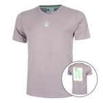 Ropa Quiet Please Quiet Please Mind Collage Camiseta De Manga Corta Hombres-Lila,Multicolor