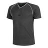 Retro Camiseta De Manga Corta Hombres-Gris Oscuro
