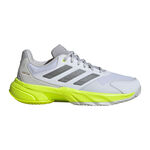 Zapatillas de tenis adidas adidas CourtJam Control 3 Zapatilla Tierra Batida Mujeres-Blanco,Lima
