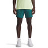 Vansih Woven 6in Shorts Hombres-verde, negro mate