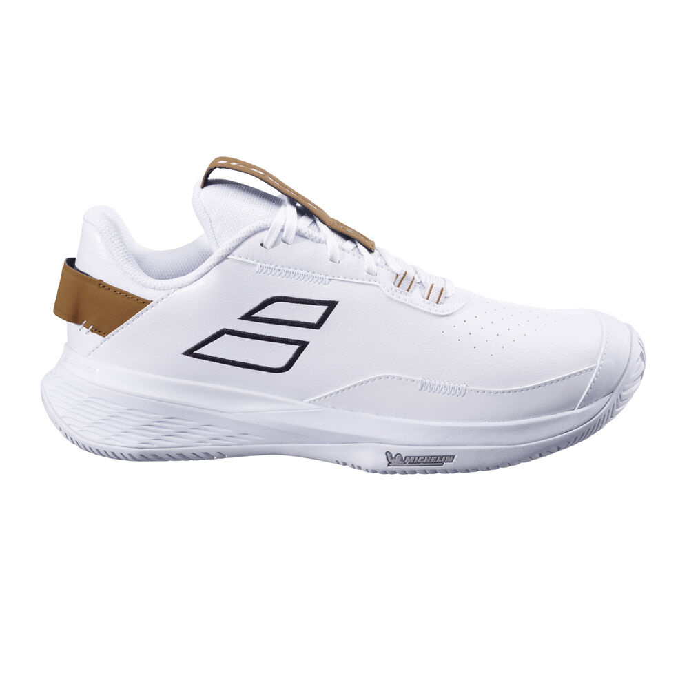 Babolat SFX Evo Zapatilla Todas Las Superficies Hombres-Blanco,Bronce