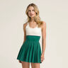 Sportif Vestido Mujeres-Verde,Crema