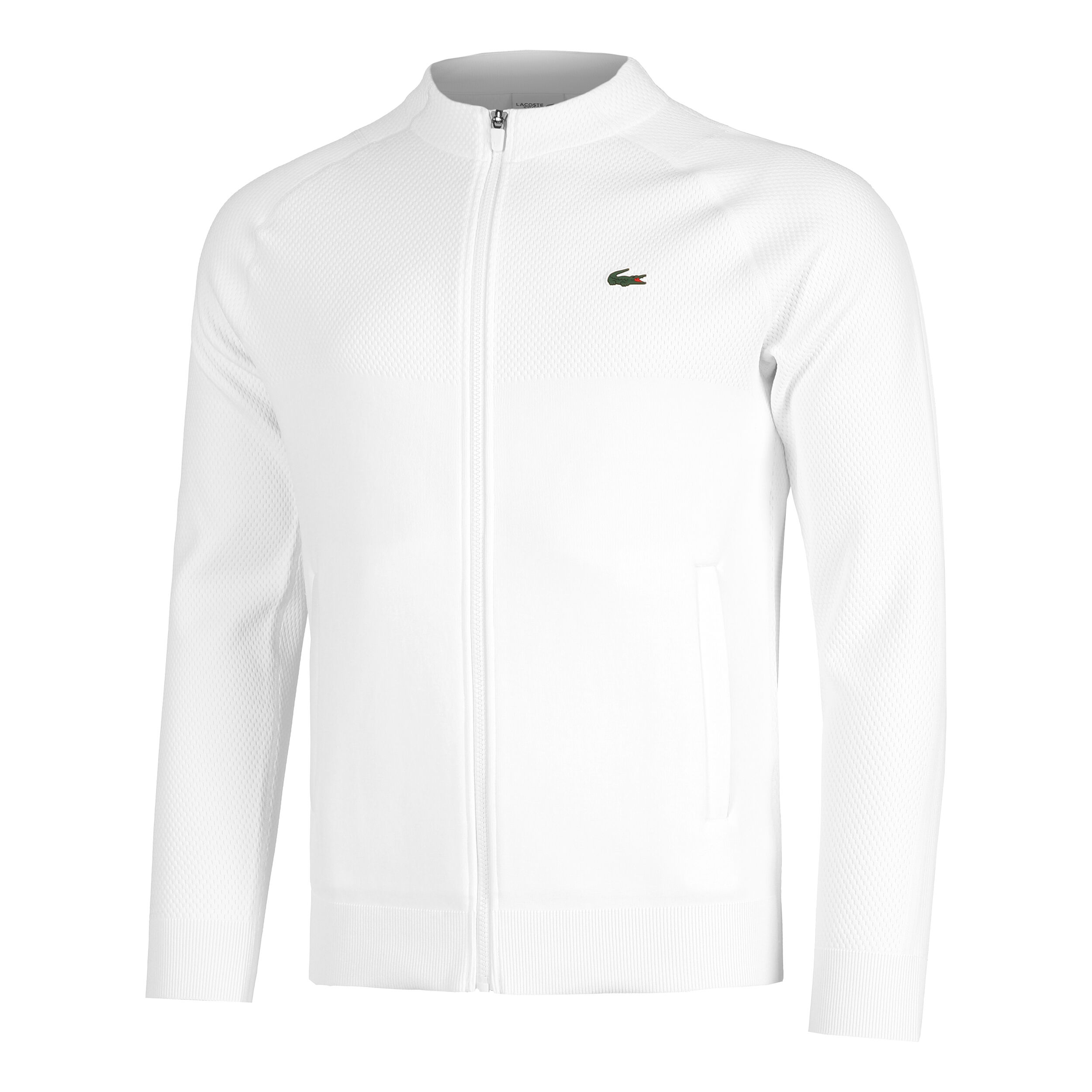 Chaqueta lacoste blanca deals