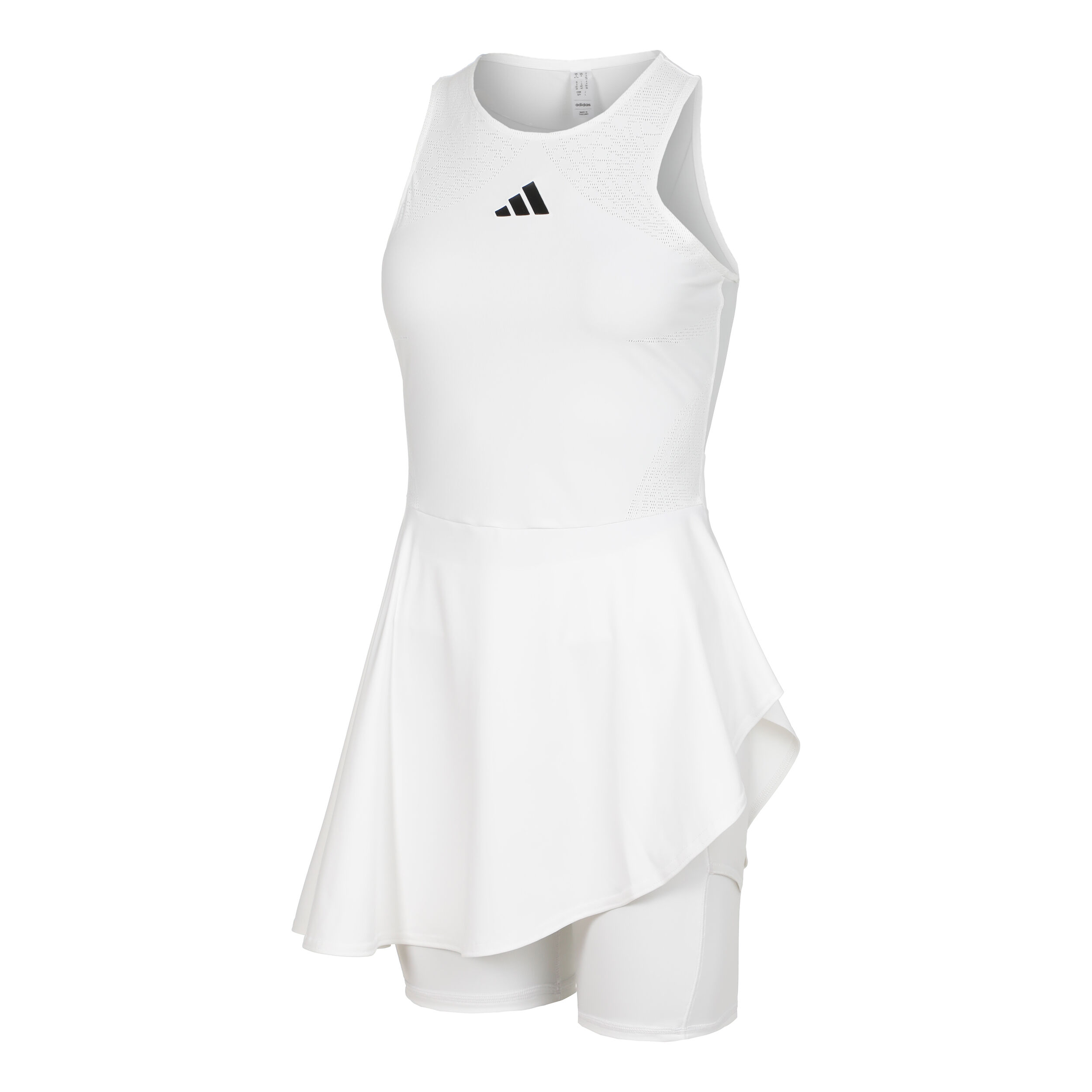Adidas vestido blanco discount