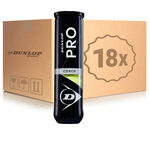 Pelotas De Tenis Dunlop Pro Coach 4er, 18 Dosen im Umkarton