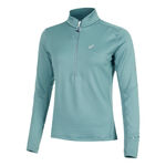 Ropa ASICS ASICS Road Winter 1/2 Zip Mid Layer Camiseta De Running Mujeres-Salvia
