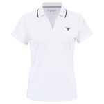 Ropa de tenis Tecnifibre Tecnifibre Team Tech Polo Mujeres - blanco