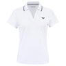 W. TEAM TECH POLOWHITE Polo Mujeres-blanco
