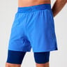 Borg 2 In 1 Shorts Hombres - azul claro